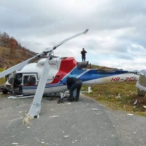 Helicopter crashes near Bhagirathi River in Uttarakhand's Uttarkashi, 5 dead